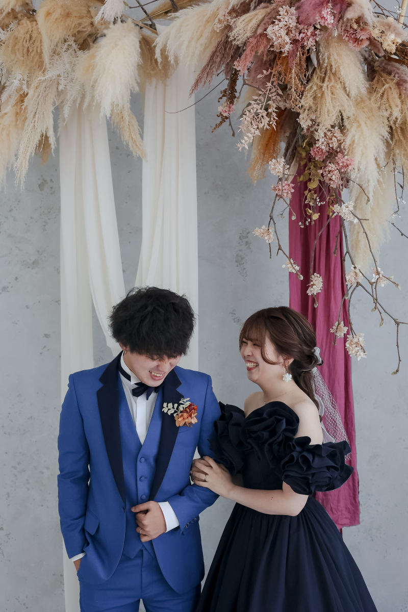 笑顔しかない!お二人の前撮りです☺︎