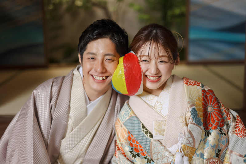 【和装洋装スタジオプラン】楽しいお二人の一日にお邪魔してみました!