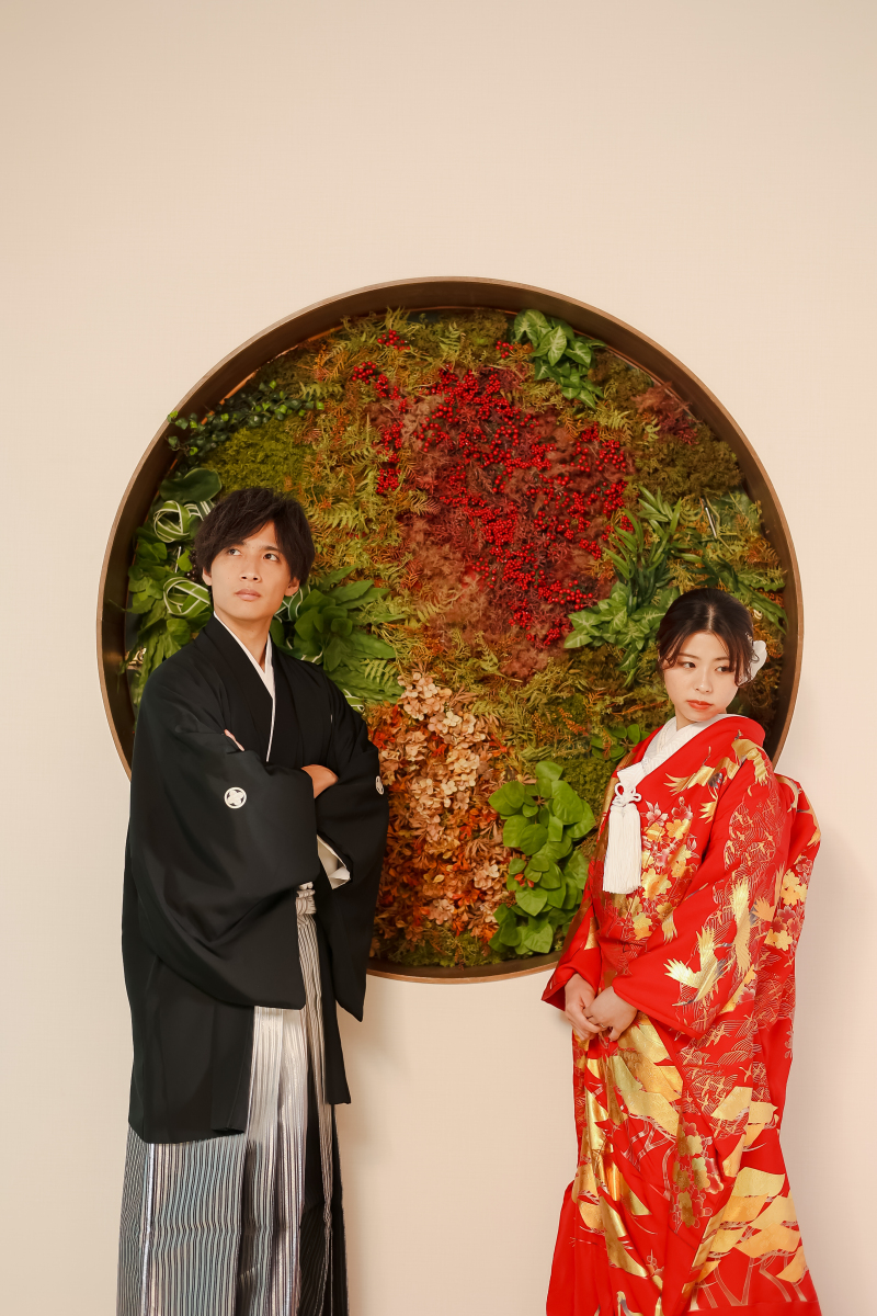 色打掛に衣装チェンジ!!