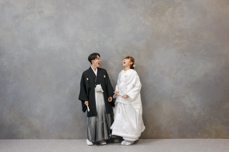 まずは白無垢撮影から