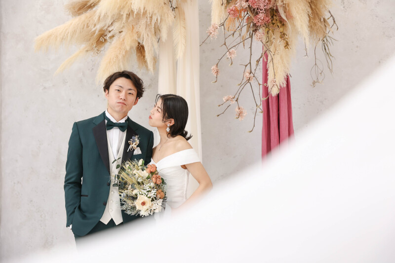 いつもと違うおめかしは、ちょっと照れくさい?