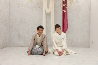 【和装洋装スタジオプラン】　好きな背景で撮ろう