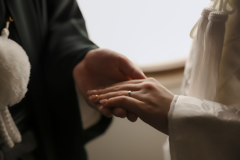 お二人の大切な指輪