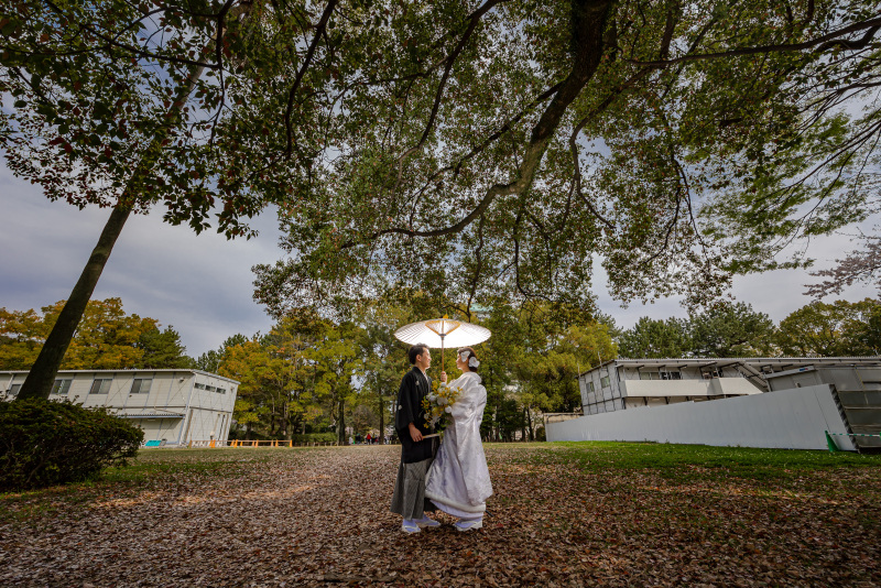 光を入れ込んで印象的な一枚に