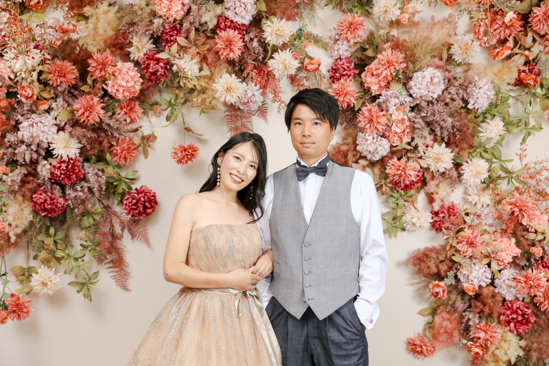 カラードレスに