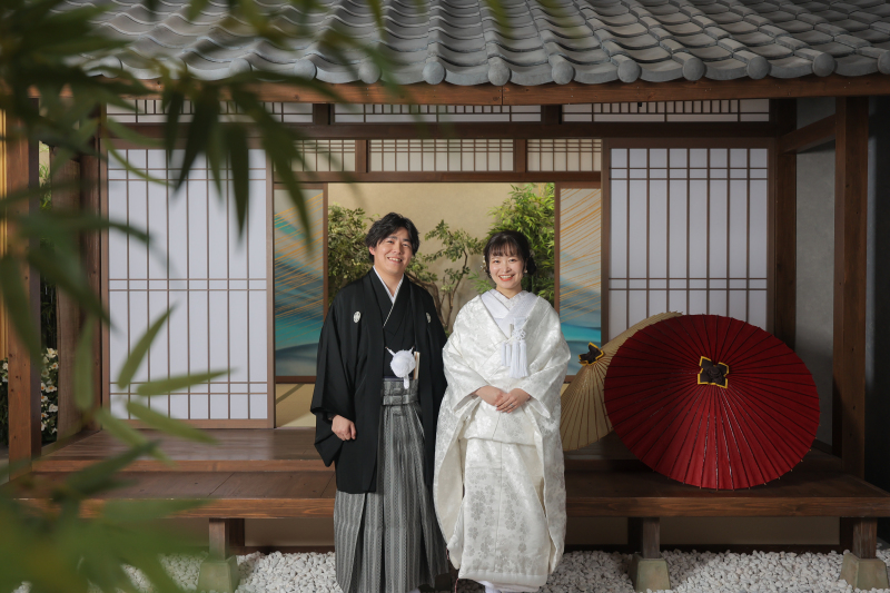 和装撮影スタート!