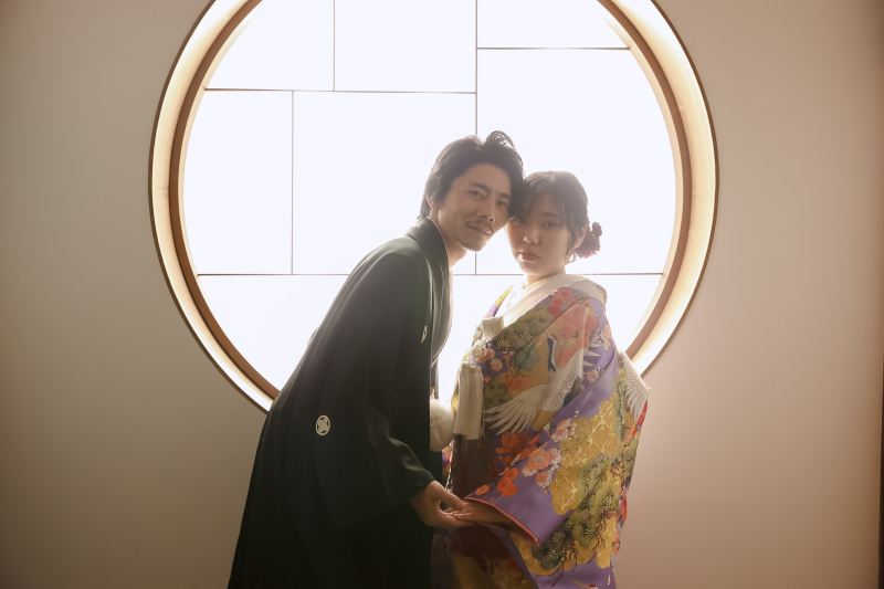 お顔を寄せ合って