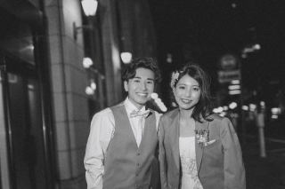 【和装スタジオ洋装ロケーション】久屋大通ナイトロケーション