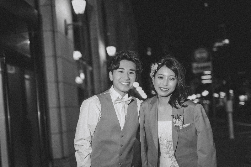 【和装スタジオ洋装ロケーション】久屋大通ナイトロケーション