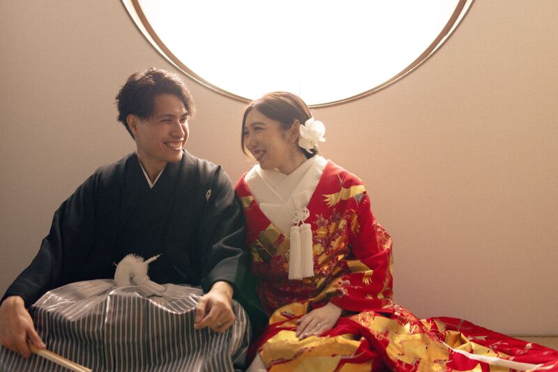 お互いを見る表情が愛おしい