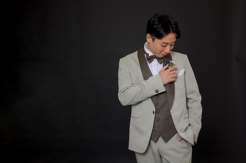 新郎様ソロショット