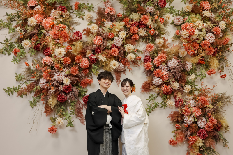 掛下のアレンジがとっても可愛い!