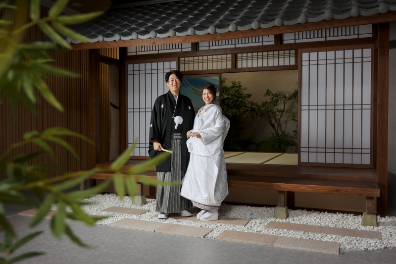 白無垢が映える