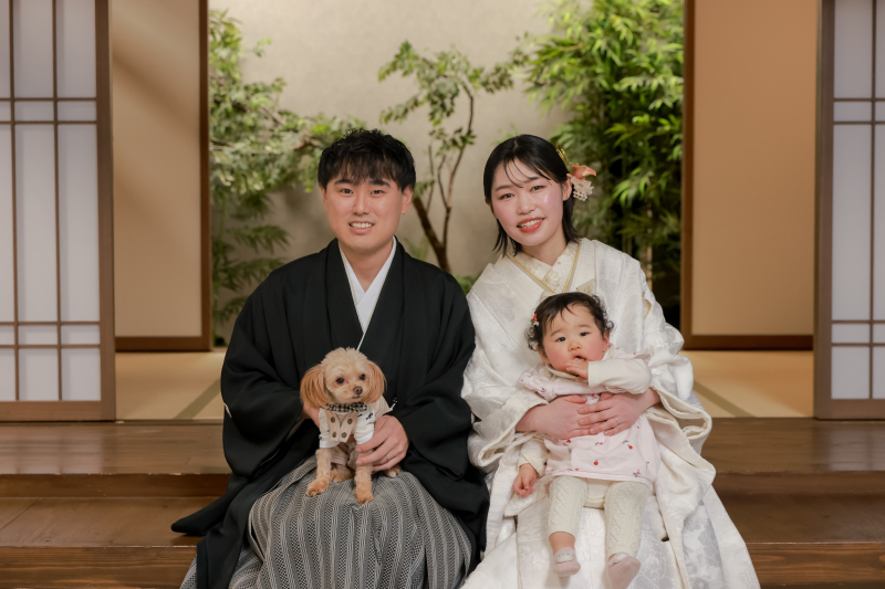 【和装洋装スタジオプラン】かけがえのないひととき