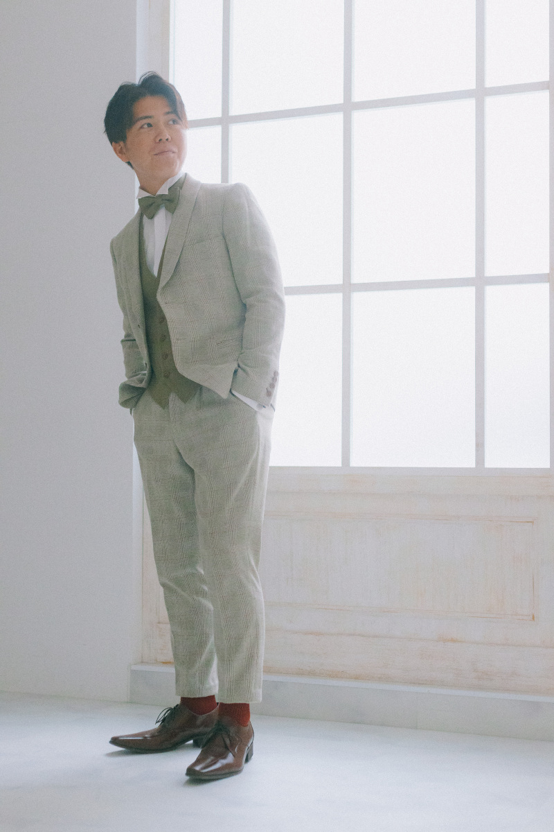 新郎様のソロショット