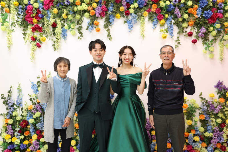 大切な方との撮影も♪