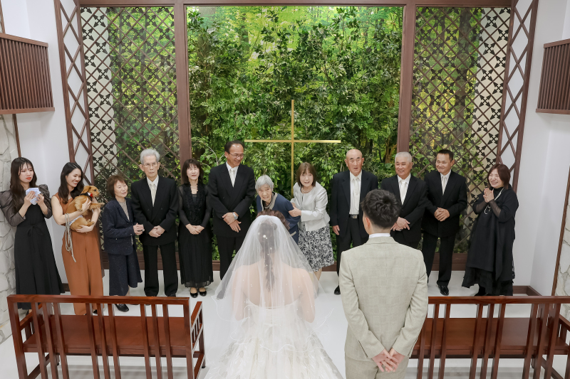 お披露目の瞬間