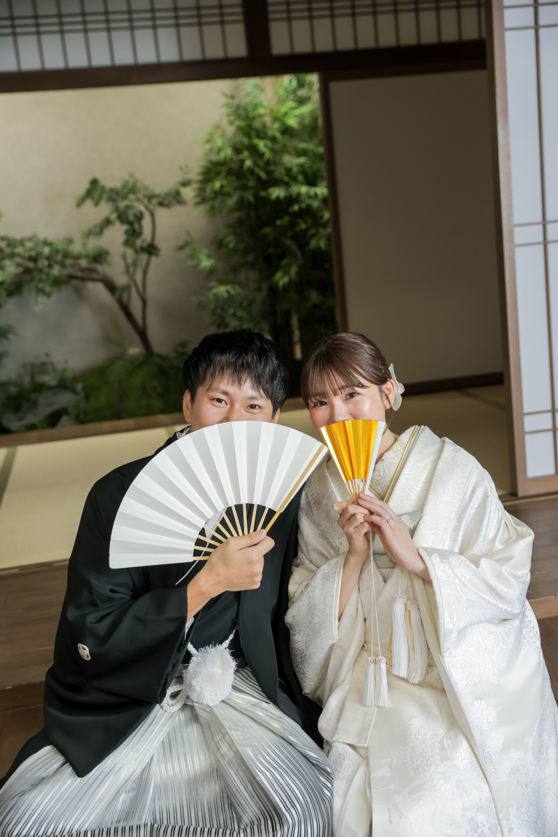 扇子にのせる和の遊び心