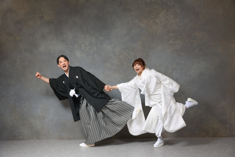 和装でもおふたりで