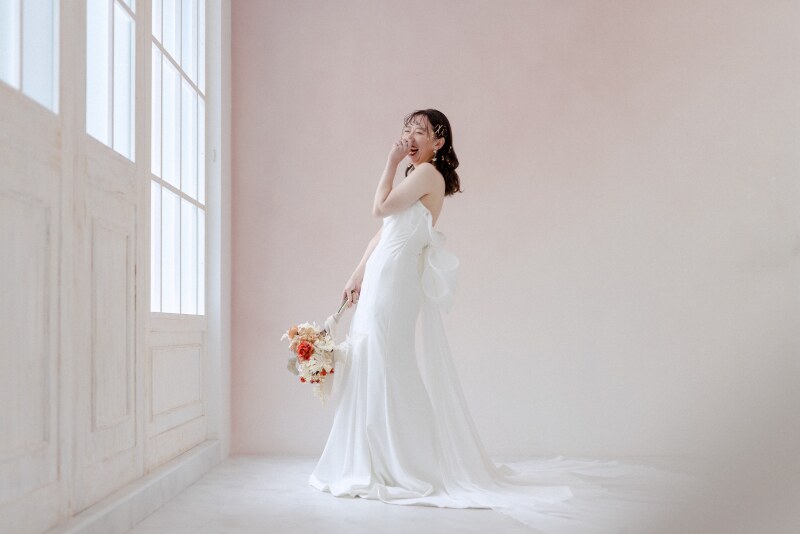 ありのままの花嫁姿