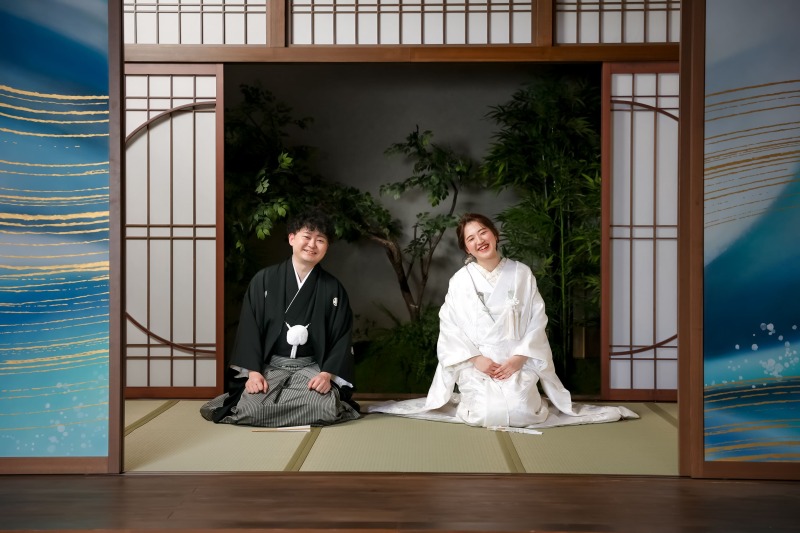 庭園でほっこり