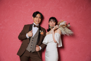 【洋装スタジオ】おふたりらしさを形に