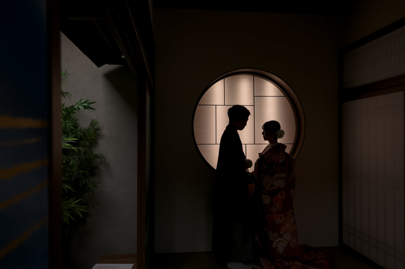 シルエットでの一枚