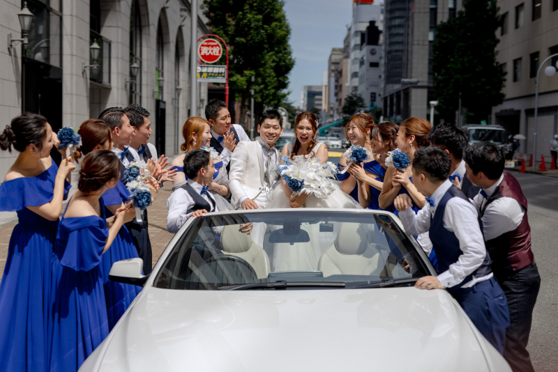 仲間からの祝福!