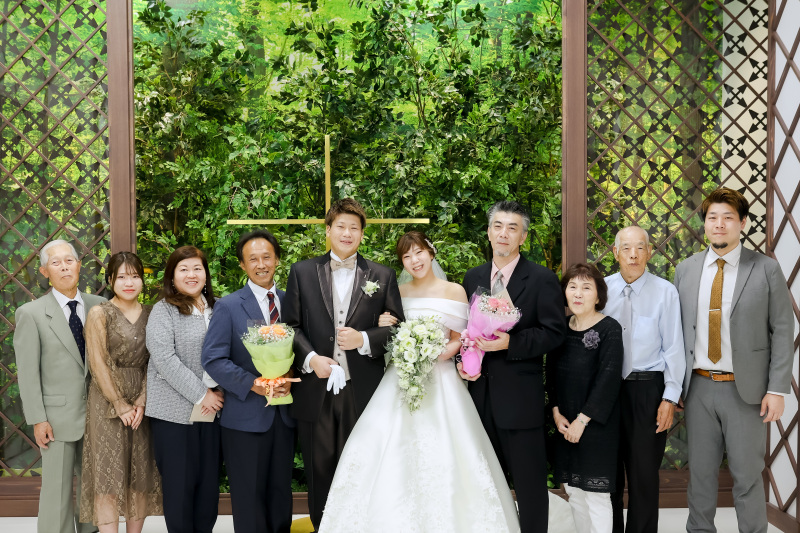 最後はご家族揃って!