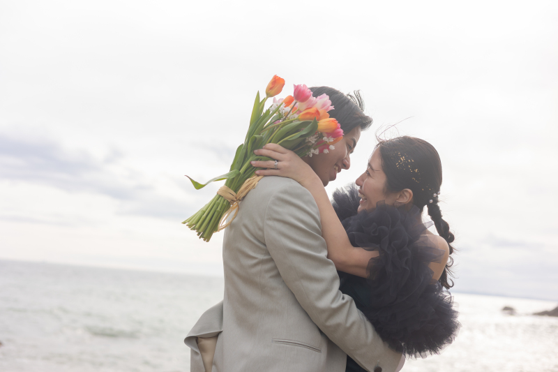 ギュッとハグして、捕まえて