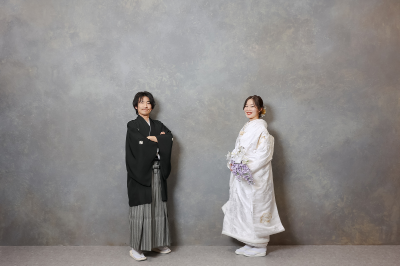 和装でまずは一枚