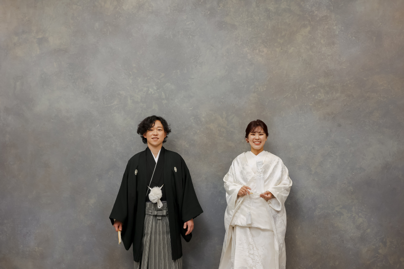 【和装スタジオプラン】お二人らしさ