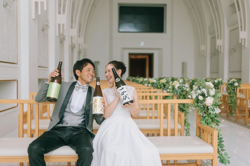 日本酒でも乾杯