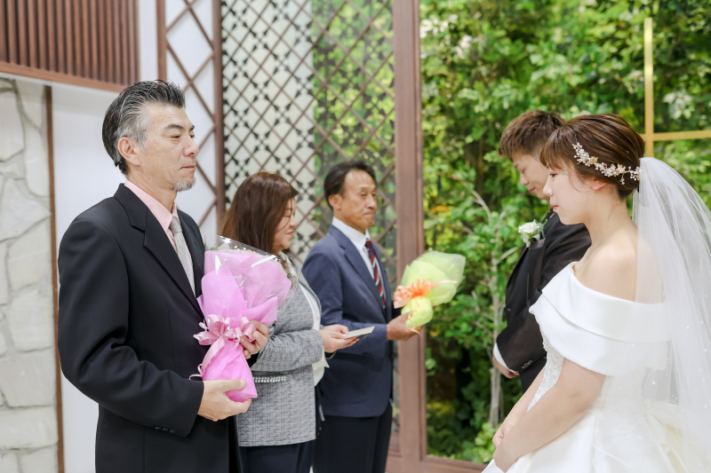 親御さまへの感謝のお手紙とプレゼント