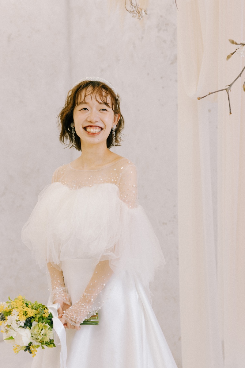 新婦さまソロショット