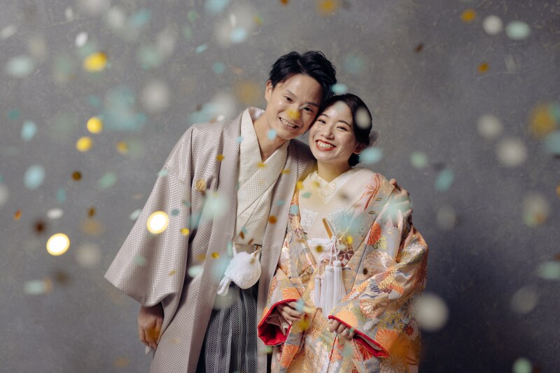 キラキラなコンフェッティ