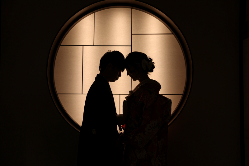 シルエットでも一枚！