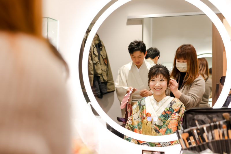 お支度の時間も楽しい時間♪