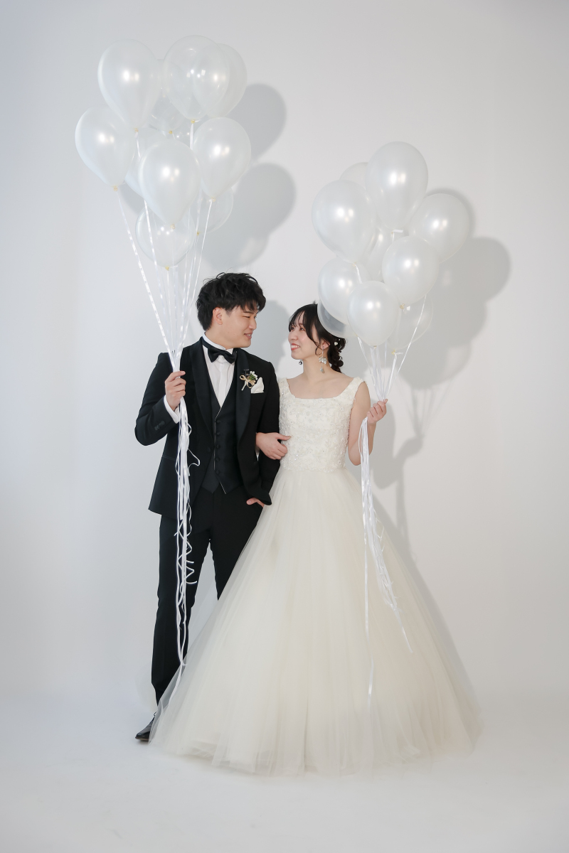 お持ち込みの風船