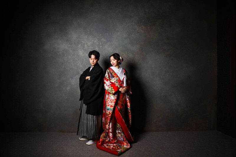 色打掛でより華やかに