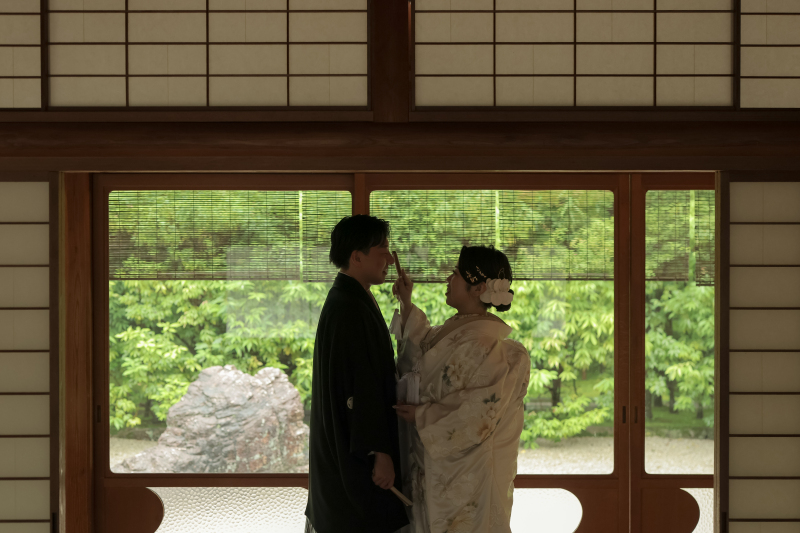 見つめ合う穏やかなひととき