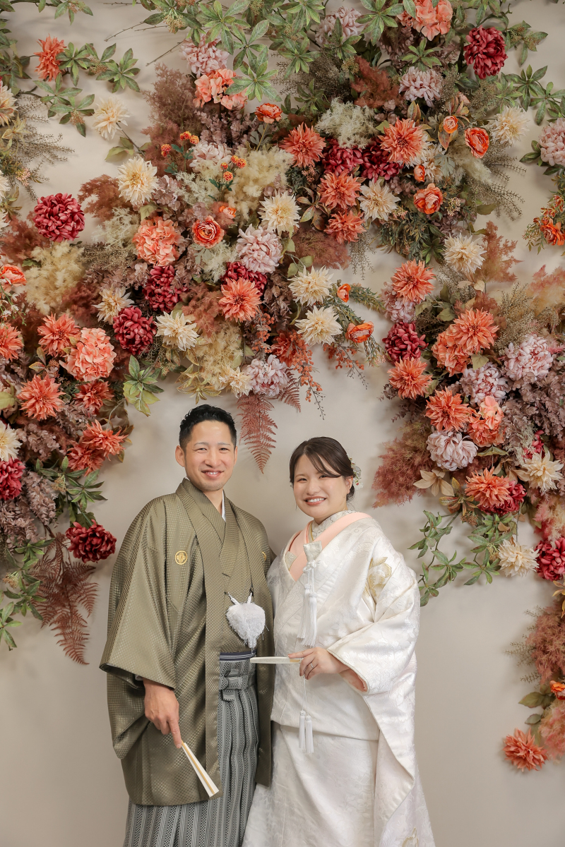 花々に祝福されて