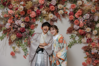 【和装洋装スタジオプラン】特別な日もお二人らしく