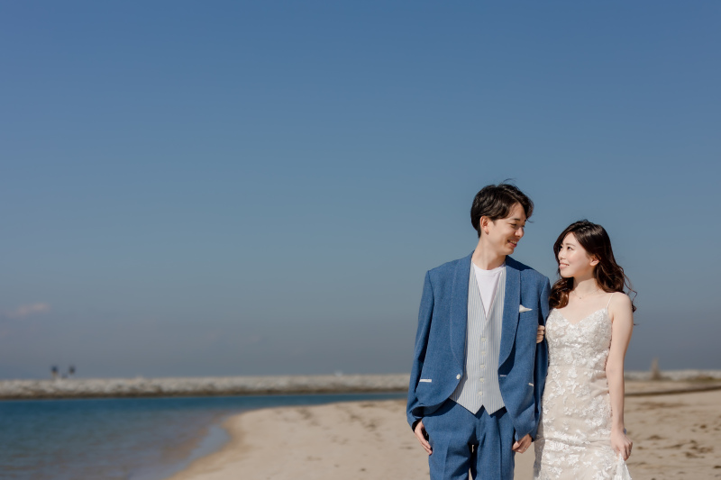 海の撮影は気持ちも開放的になる