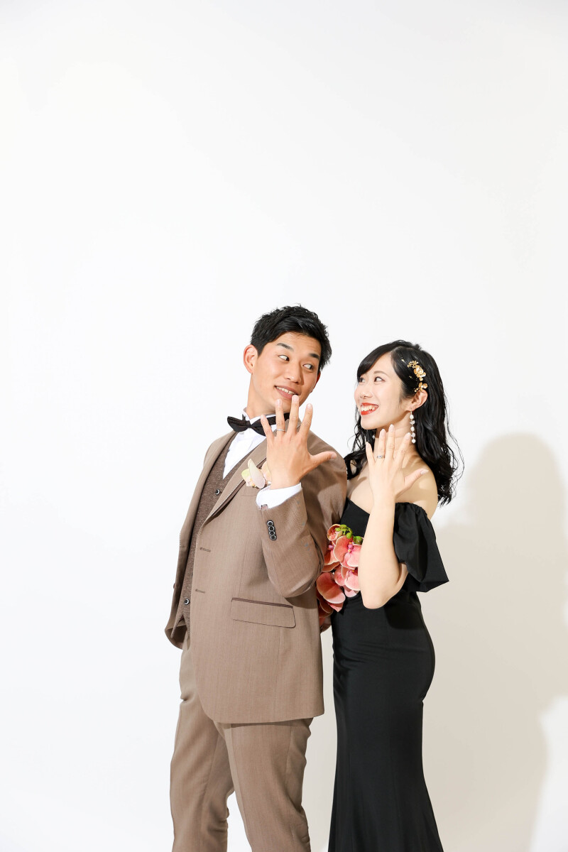 大切な指輪と共に