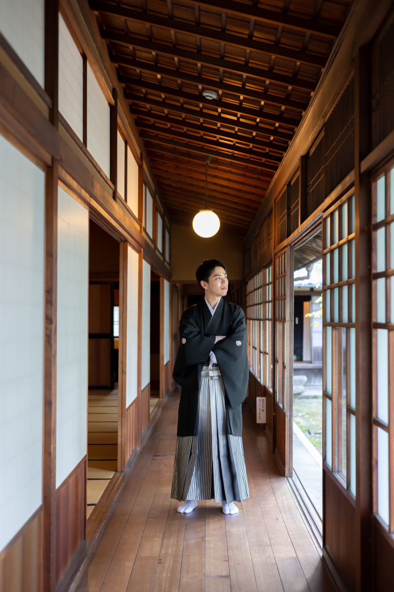 ご新郎様のソロショット