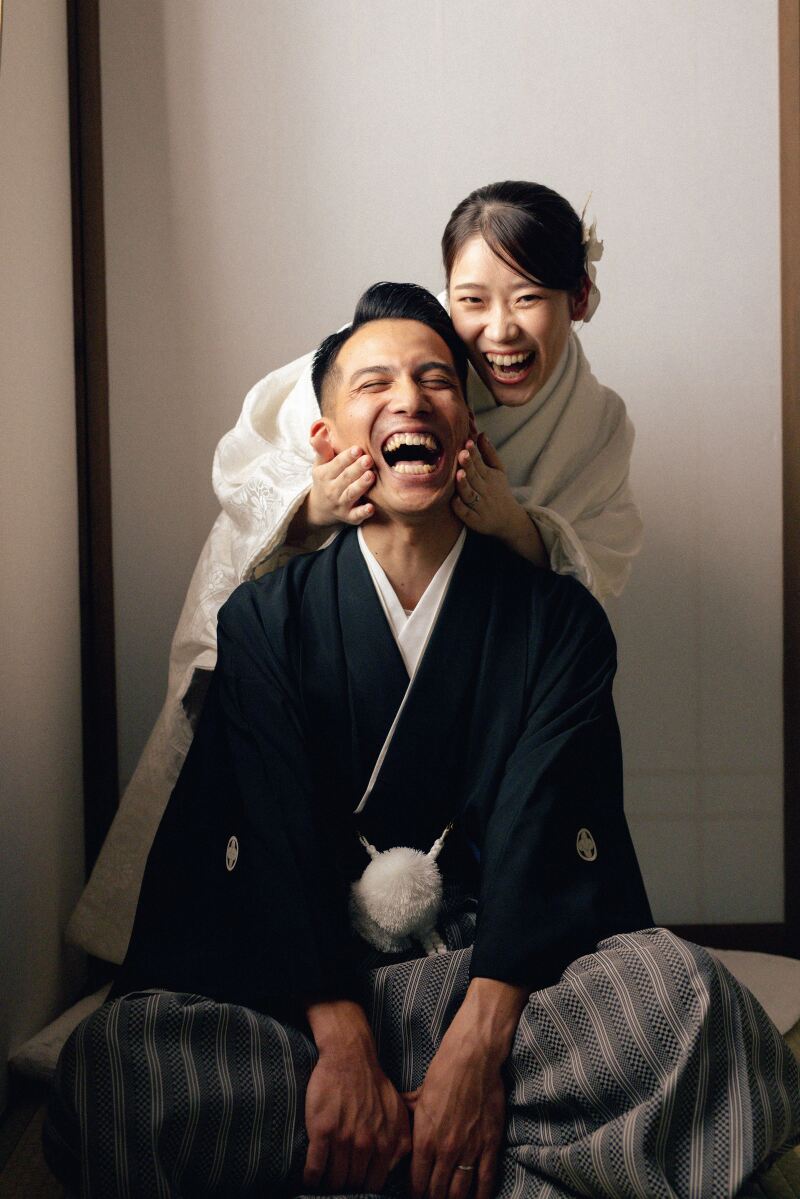 顎が外れるぐらいの笑顔!