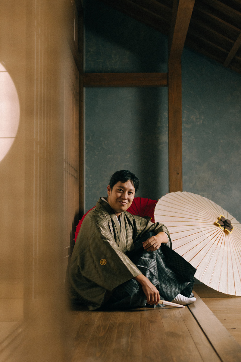 新郎様ソロショット