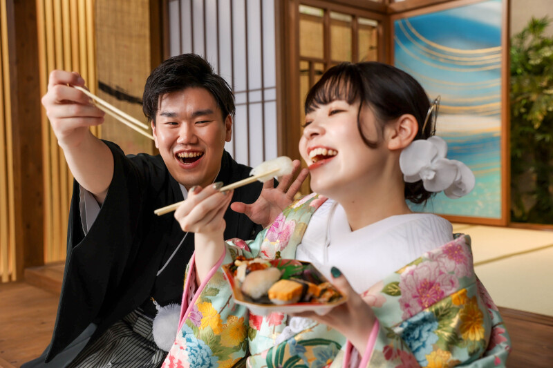 お寿司ちょーだい!