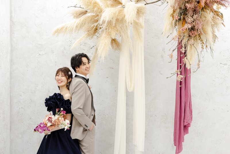 シンプルの中におふたりらしさを